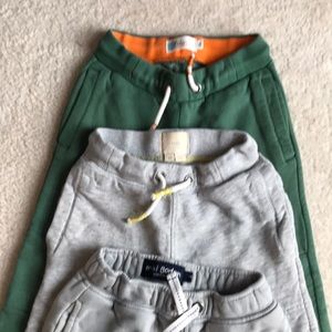 Play condition Boden sweatpants! two pairs are 3Y and one sized 4